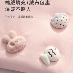 被子固定器可爱毛绒可拆卸重复学生宿舍加长卧室铺盖通用卡扣神器