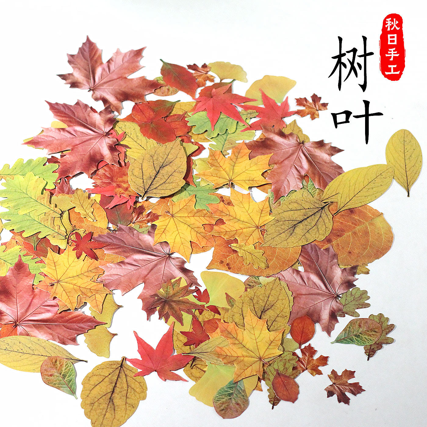 树叶形状卡纸制作绘画涂鸦彩绘幼儿园手工制作填色模具加厚白卡,玩具/童车/益智/积木/模型,手工创意粘贴类,淘宝优惠券,粉丝福利购,淘宝优惠卷