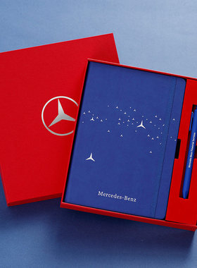 高档办公会议公司年会礼物 笔记本礼盒礼袋 记事本商务办公本子 送礼企业定制logo 盒子套装订制高级感