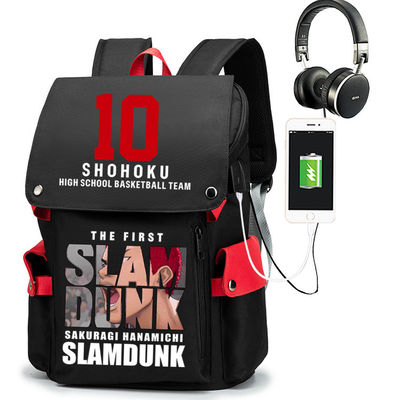 2024樱木花道流川枫三井寿赤木刚宪灌篮高手书包动漫男女学生双肩