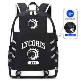 2024莉可丽丝周边 书包 锦木千束 井之上泷奈cos学生双肩背包大容