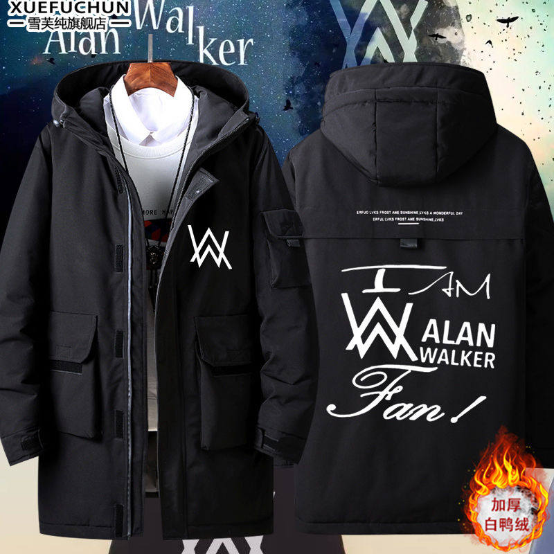 AlanWalker艾伦沃克faded同款羽绒服男女休闲棉服加厚外套潮上衣