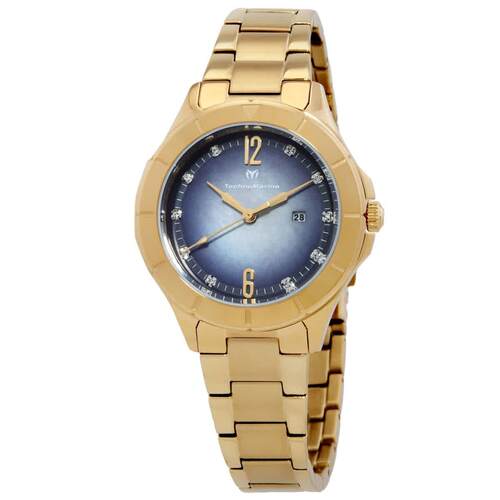 Technomarine TM 826003 Luna白色黑色表盘33 mm女士手表