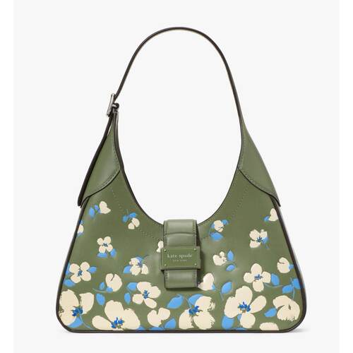 kate spade New York Nouveau小号painterly bouquet压花真皮