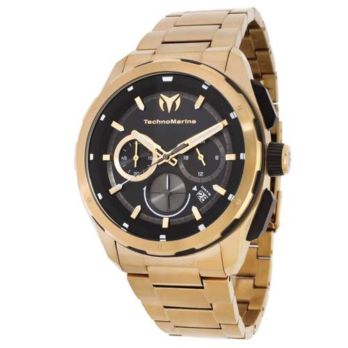 Technomarine TM 318097 Ocean黑色表盘43 mm男士手表