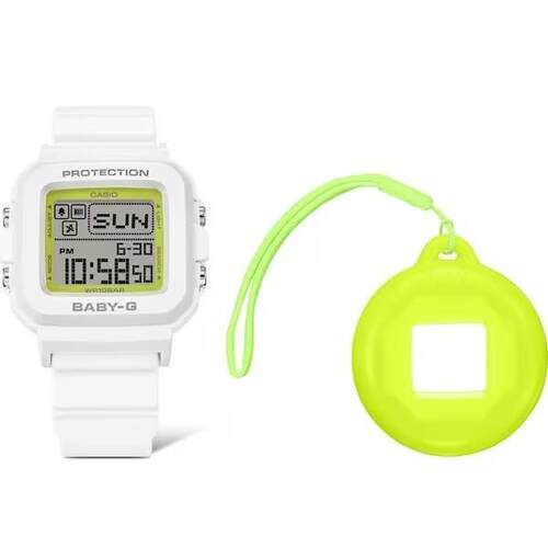 Casio卡西欧Casio BGD10K7JR女手表Baby太阳能数字手表计步