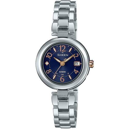 Casio卡西欧Casio SHW7100TD2AJF女手表SHEEN女士钛太阳能
