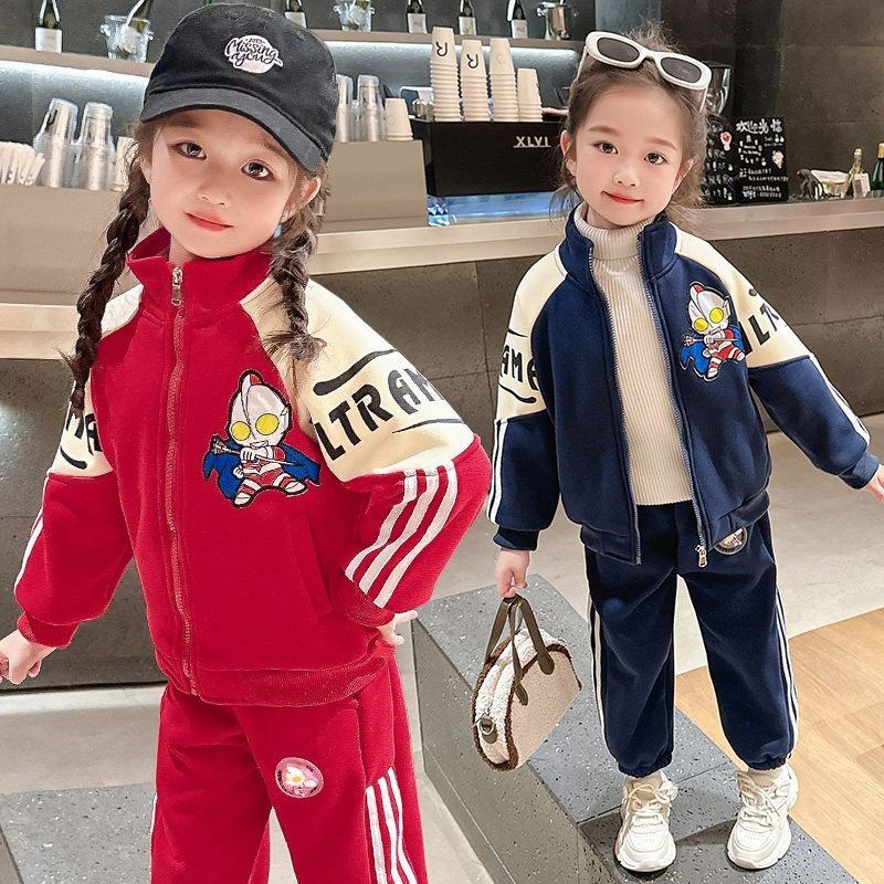 女童奥特曼衣服2026秋装新款