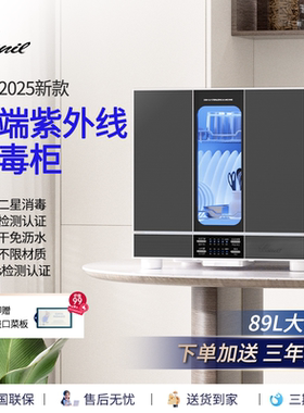 韩国进口Hanil韩一 家用餐具消毒柜桌面厨房台式茶杯具筷消毒碗柜