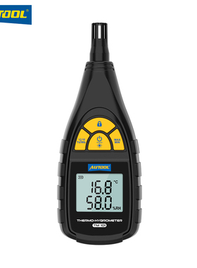 AUTOOL 汽车空调温湿度测量仪出风口探测温度计车载汽修测温仪
