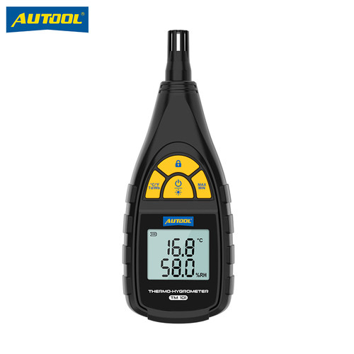 AUTOOL汽车空调温度湿度测量仪