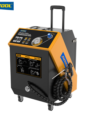 AUTOOL HTS678核桃沙清积碳清洗机汽车发动机气门核桃砂除碳设备