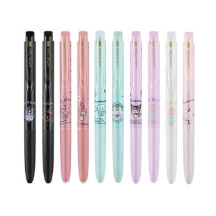 UNI三菱联名蜡笔小新限定款中性笔UMN-185北欧限定0.5mm中性笔学生考试书写刷题黑色中性笔 商务办公中性笔