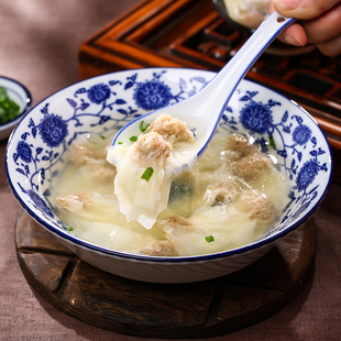 尚干扁肉福建老字号福州特色小吃猪肉荠菜混沌扁食云吞速冻小馄饨