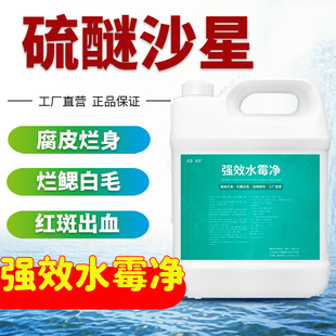 硫醚沙星水产养殖水霉病专治鱼药水霉清白毛病腐皮烂鳃专用水霉净