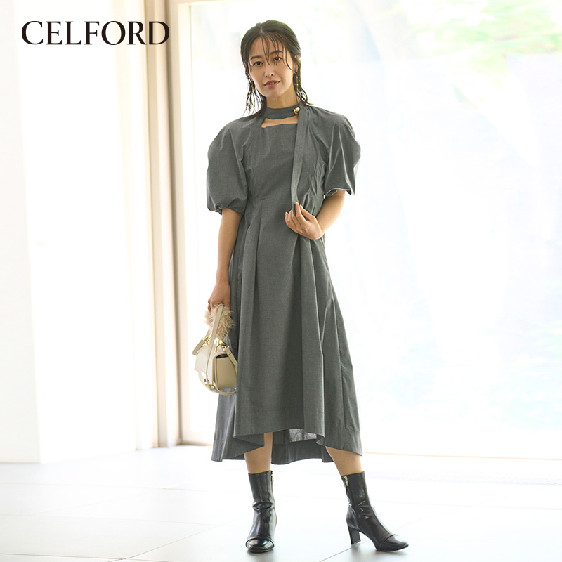 CELFORD2023秋季新品连衣裙