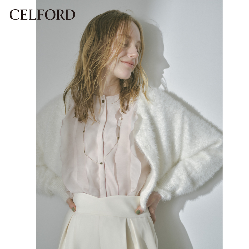 CELFORD2023新品V领毛衣开衫