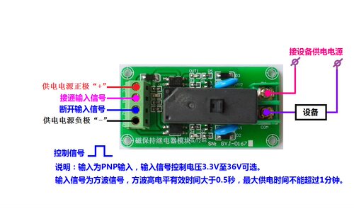 GYJ-0167磁保持继电器磁控开关
