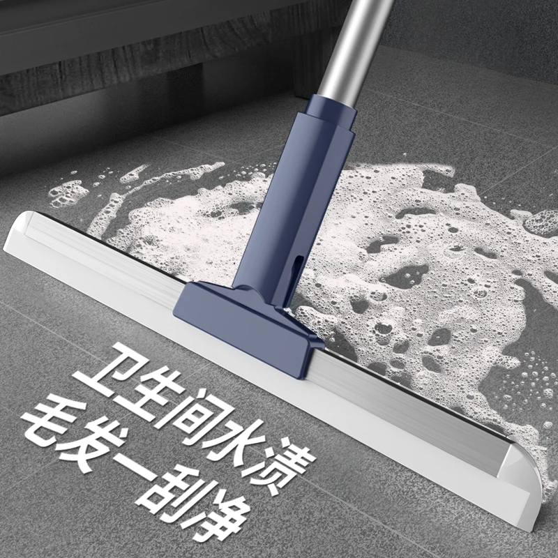 硅胶家用魔术扫把刮水器扫水刮地板卫生间浴室厕所扫头发刮水神器
