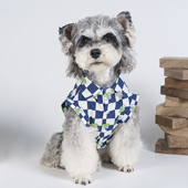 贵宾比熊雪纳瑞小狗衣服潮 猫咪狗狗衣服春夏薄款 卡通无袖 宠物衬衫