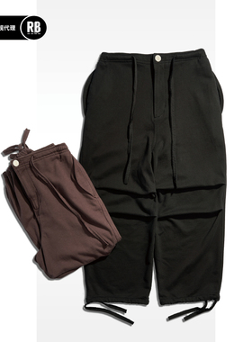 NOSALIGIA 秋冬新品纯棉卫衣面料罩裤男RADIANCE-Blue