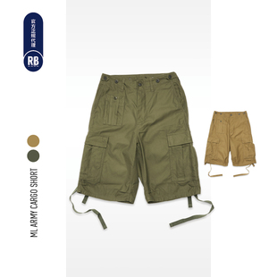 Nigel Cabourn 春夏新品ARMY CARGO美军货运短裤男RADIANCE-Blue