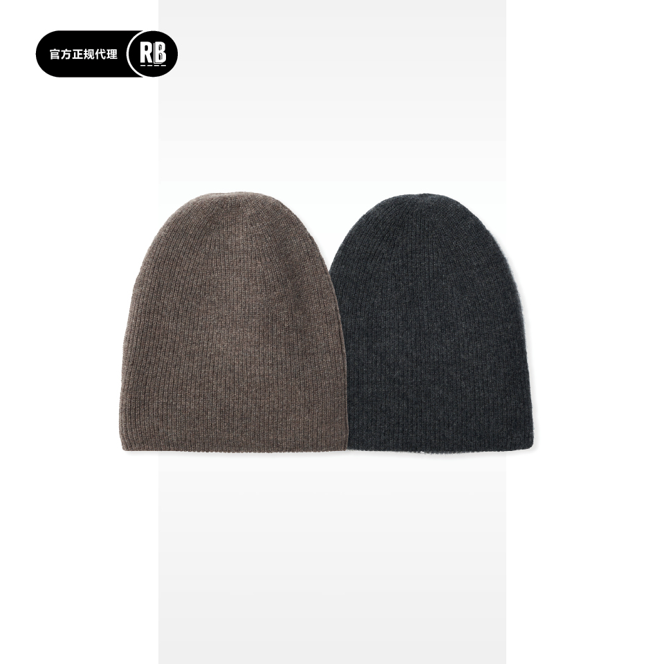 RBHouseLabel纯羊绒针织冷帽