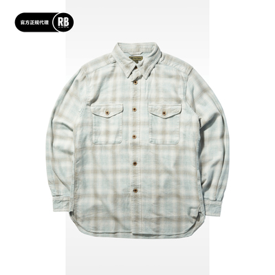 NigelCabourn双兜格纹衬衫
