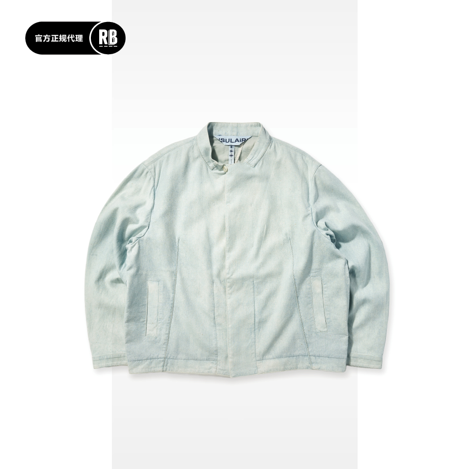 INSULAiRE岛民植物染立领夹克