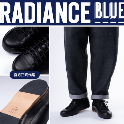 低帮固特异植鞣马皮休闲风球鞋