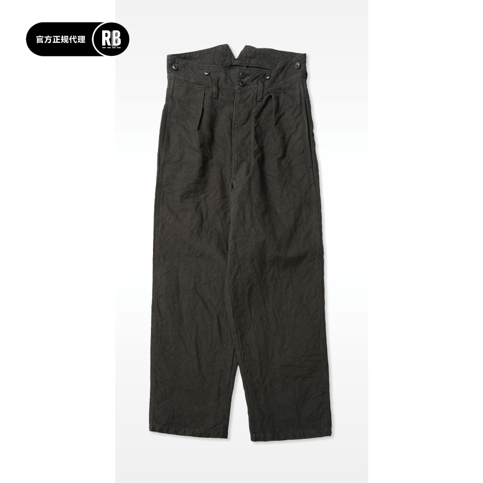 Nigel Cabourn 秋冬新品汉麻法工长裤男RADIANCE-Blue