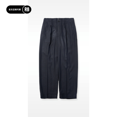 MOTIV/MotivMfg 新品立体剪裁打褶长裤男RADIANCE-Blue