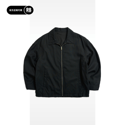 PORTER CLASSIC 新品热带银拉链夹克男RADIANCE-Blue