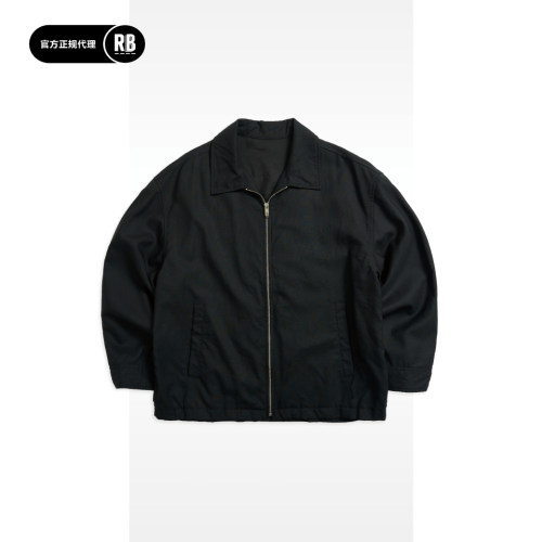 PORTER CLASSIC 新品热带银拉链夹克男RADIANCE-Blue