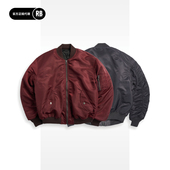 House Label 双面穿飞行服MA 1夹克男RADIANCE Blue