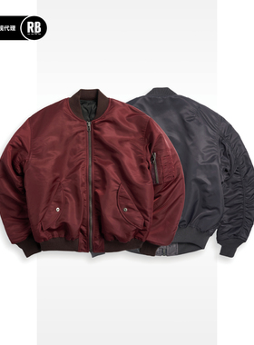 RB House Label 双面穿飞行服MA-1夹克男RADIANCE-Blue