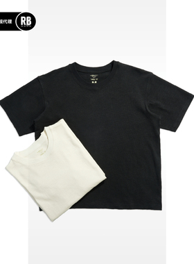 NOSALIGIA 新品汉麻有机棉混纺T恤男RADIANCE-Blue