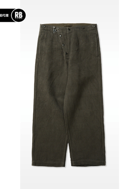 Nigel Cabourn 秋冬新品剑道消防员长裤男RADIANCE-Blue