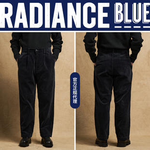 灯芯绒直筒长裤 PORTER 秋冬新品 Blue CLASSIC 男RADIANCE