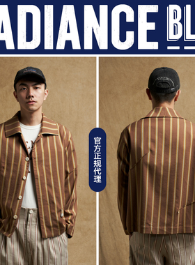 INSULAiRE 岛民春夏新品左旋螺纹夹克男RADIANCE-Blue