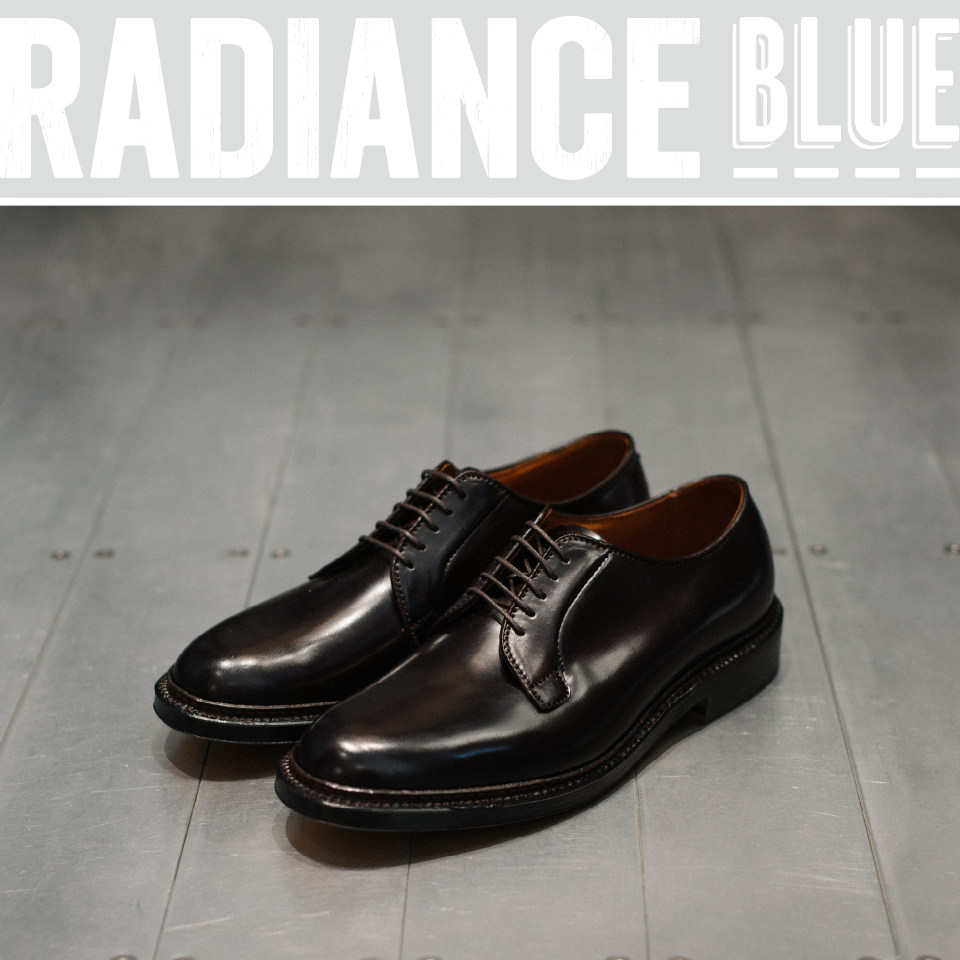 alden 990酒红色马臀皮布柳切鞋国内现货radiance-blue