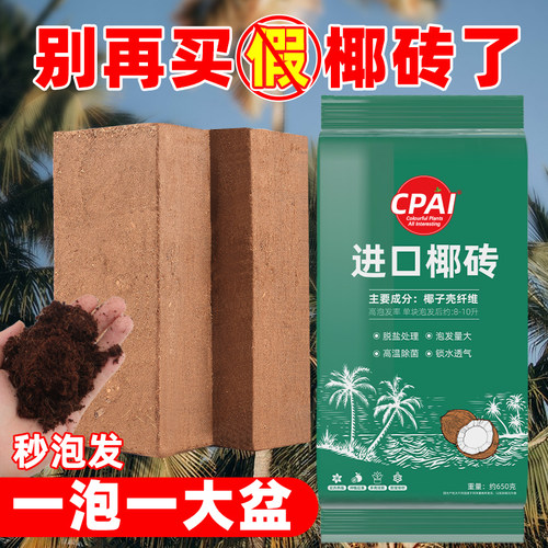 CPAI进口椰砖通用型种花养花土壤