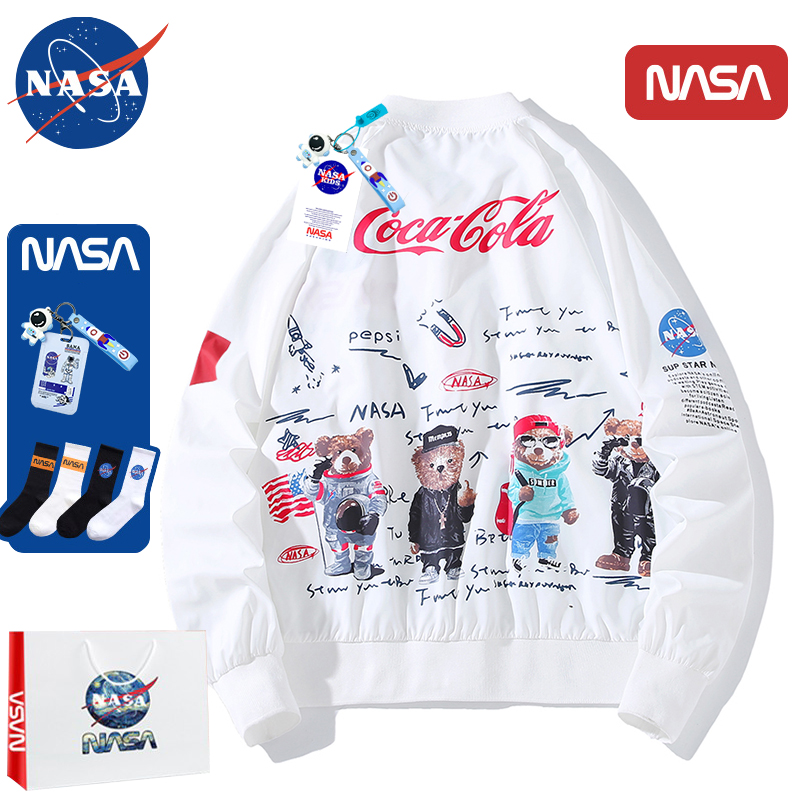 NASA联名防晒衣男女夏季超薄款冰丝速干钓鱼服立领休闲外套皮肤衣