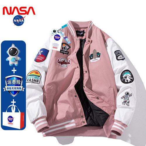 NASA联名秋冬新款加厚棉衣袄