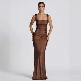 long Sexy gown evening skirt性感气质晚礼服长裙 temperament