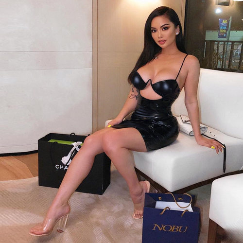 Summer Women's Fashion V-neck Sling Dress 女装V领吊带连衣裙