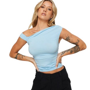 sleeveless fit irregular top性感修身 不规则上衣 Sexy 无袖 slim