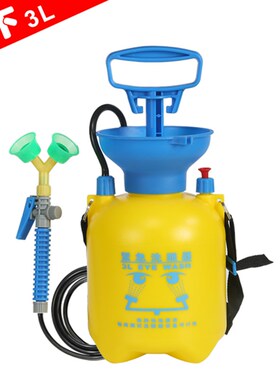 5L工厂验厂洗眼器可移动双口便携式可移动紧急冲淋洗眼器台式