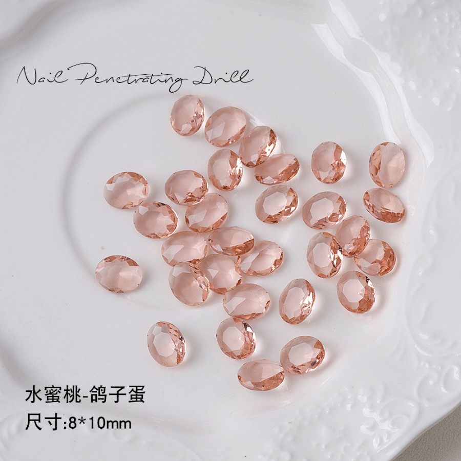 5颗装美甲冰透底彩色尖底钻水滴爱心椭圆鸽子蛋堆钻饰品指甲贴,彩妆/香水/美妆工具,指甲装饰,淘宝优惠券,粉丝福利购,淘宝优惠卷