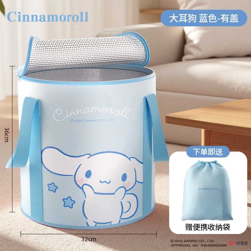 玉桂狗大容量出差旅行泡脚桶一体